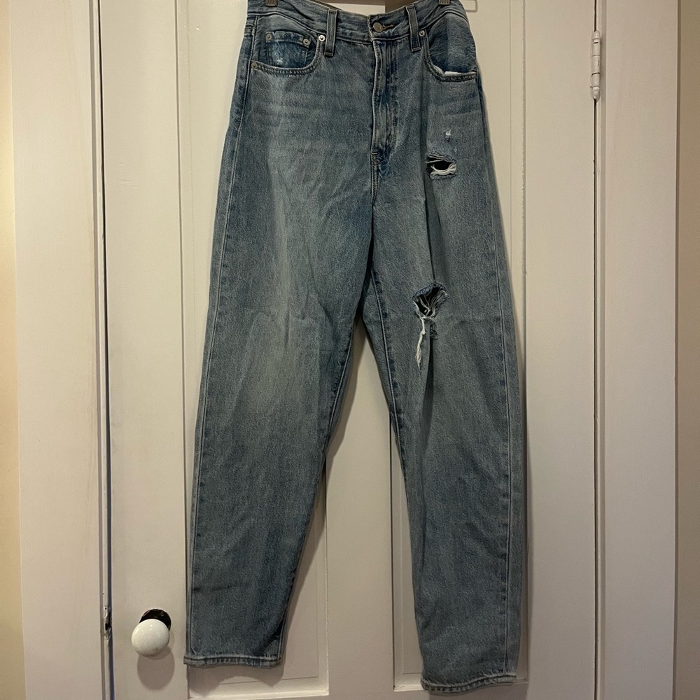 Levi’s high loose taper jeans